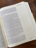 ESV Single-Column Journaling Bible (clothbound hardcover with antique floral design)
