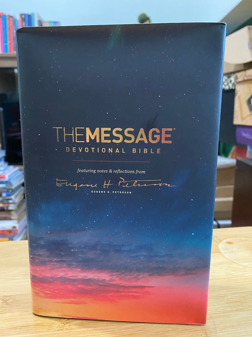 The Message Devotional Bible, Hardcover
