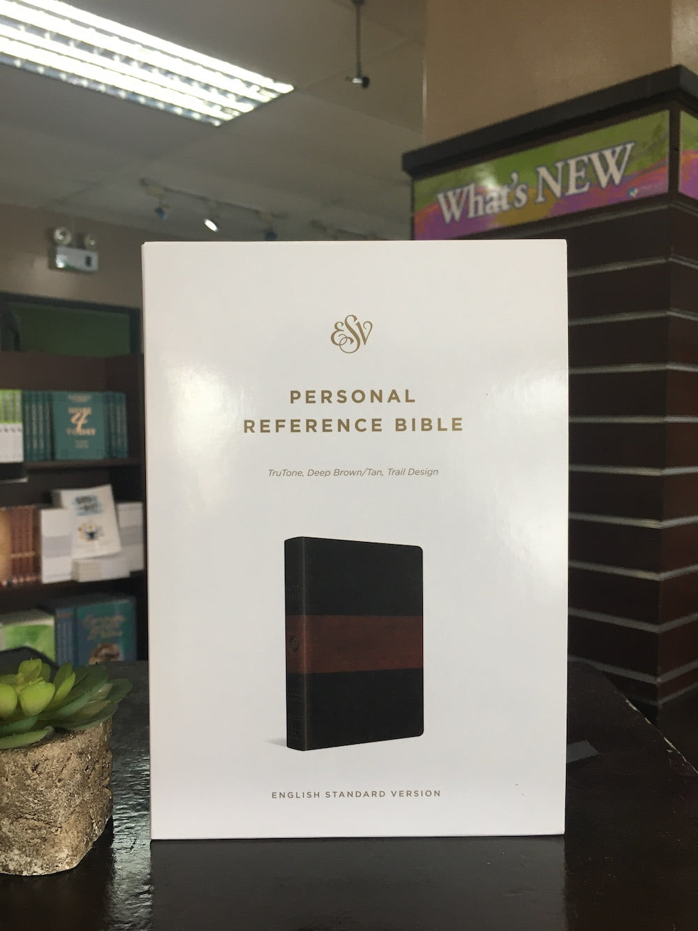 ESV Personal Reference Bible, TruTone, Deep Brown/Tan