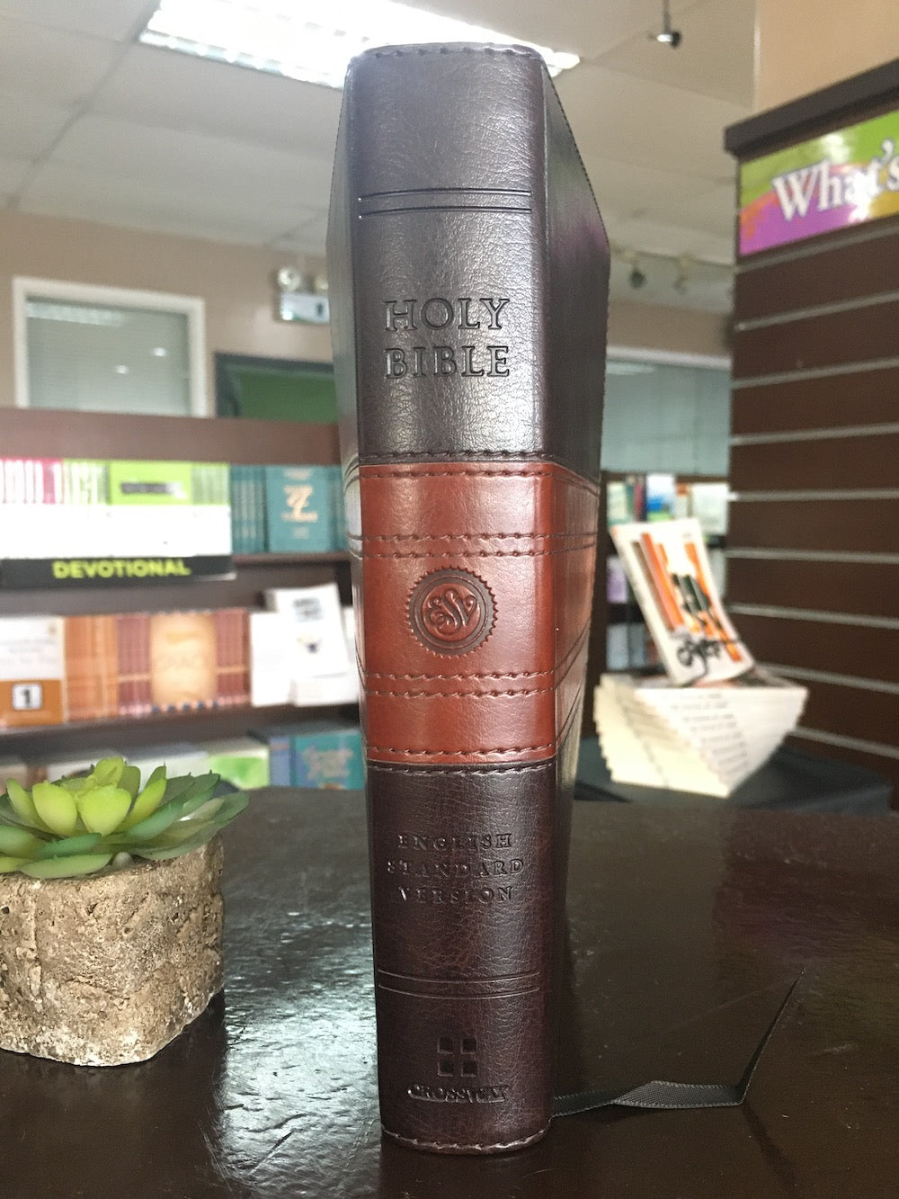 ESV Personal Reference Bible, TruTone, Deep Brown/Tan
