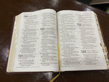 NLT Holy Bible Giant Print (Imitation Leather, TuTone, Wine/Gold, Indexed)