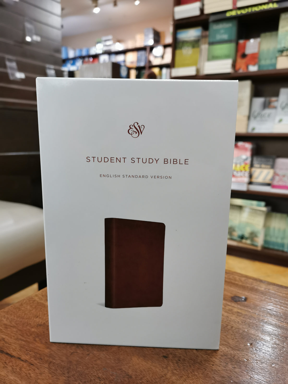 ESV Student Study Bible (Imtitation Leather, TruTone, Chestnut)