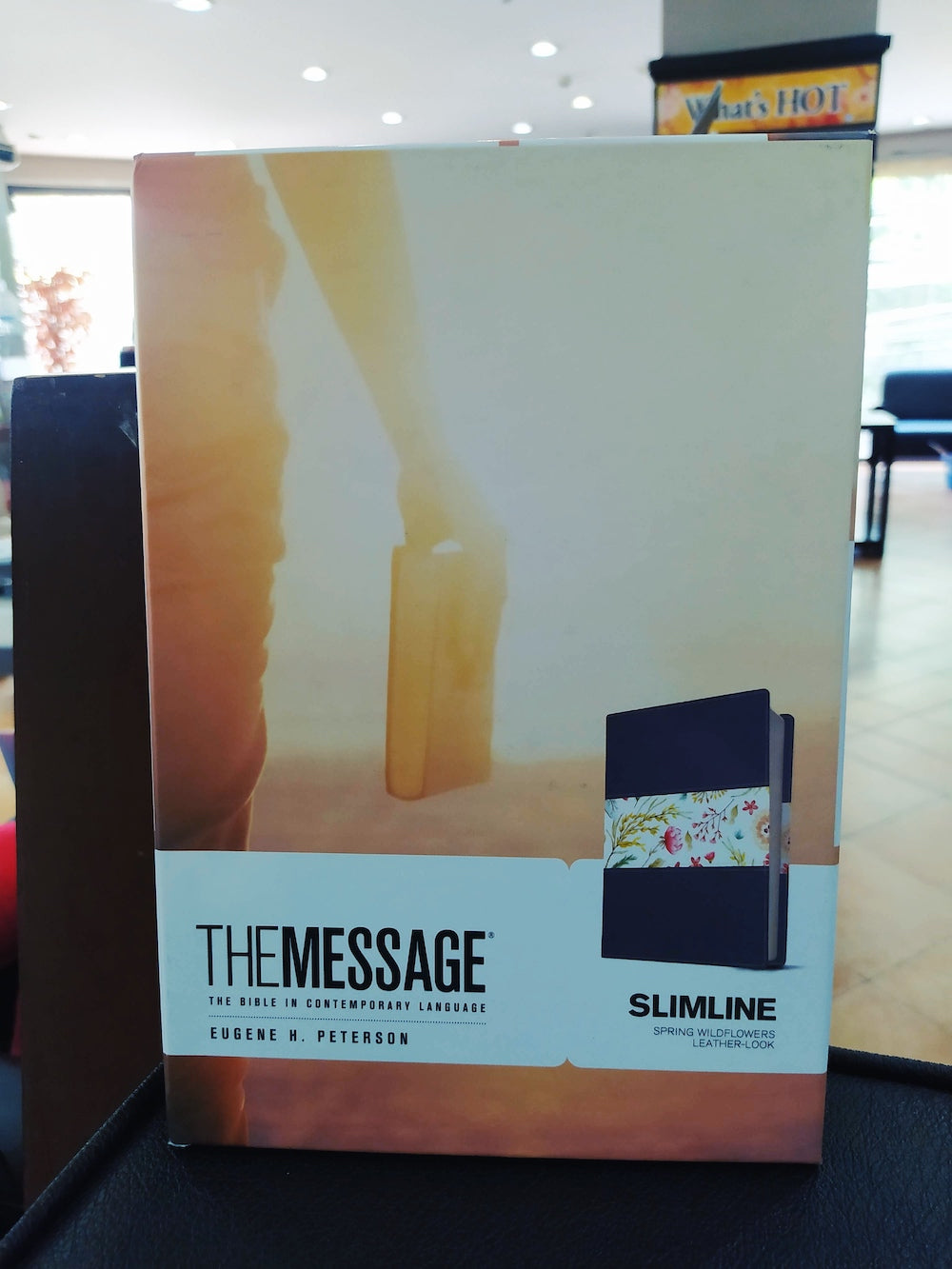 The Message Slimline (Leather-Look, Spring Wildflowers)