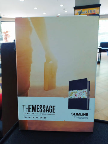 The Message Slimline (Leather-Look, Spring Wildflowers)