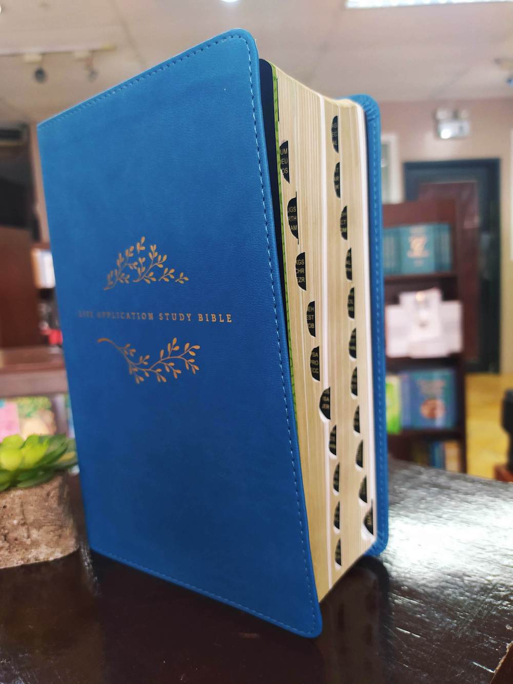 NLT Life Application Personal-Size Study Bible, Third Edition Teal Indexed