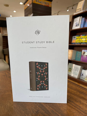 ESV Student Study Bible--hardcover, floral