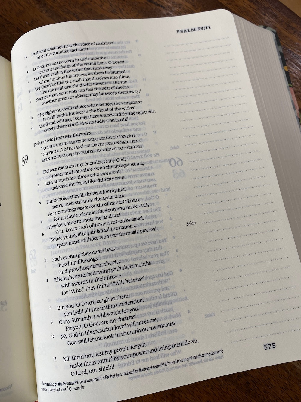 ESV Single Column Journaling Bible, Artist Series (Ruth Chou Simons, Be Transformed)