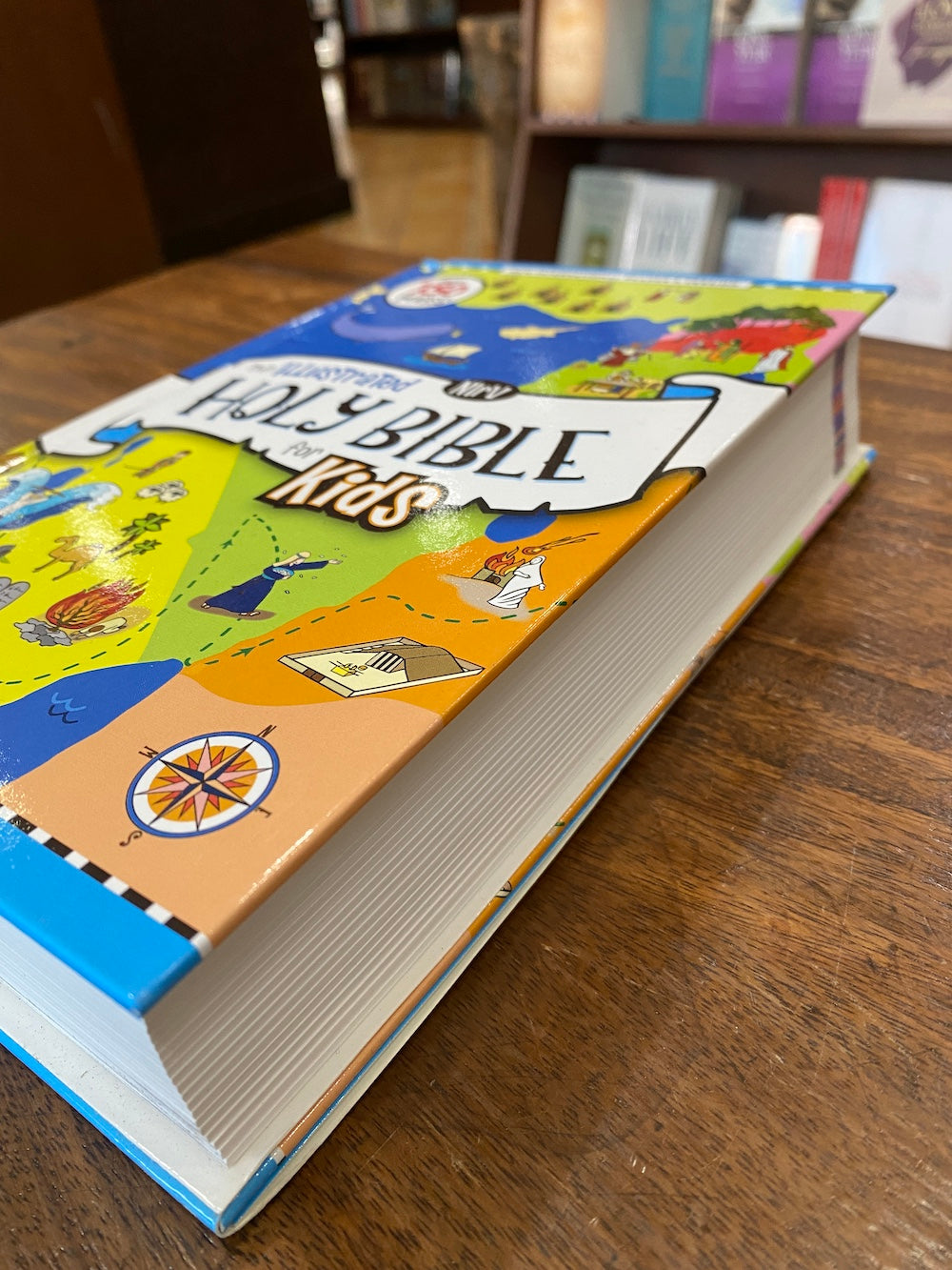NIrV Illustrated Holy Bible for Kids, hardcover
