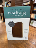 NLT Compact Bible, Filament Enabled Edition--soft leather-look, rustic brown