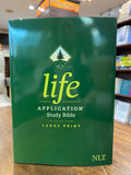 NLT Life Application Large-Print Study Bible, Third Edition--hardcover, red letter