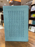 NLT Large-Print Premium Value Thinline Bible, Filament Enabled Edition--soft leather-look, teal