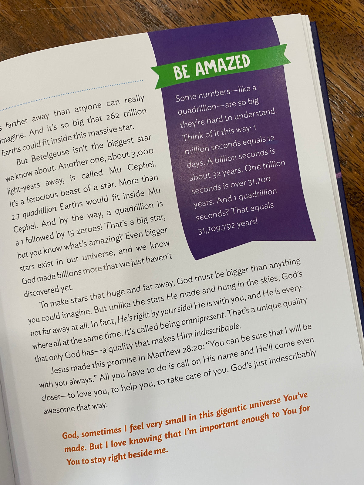 Indescribable: 100 Devotions for Kids About God and Science