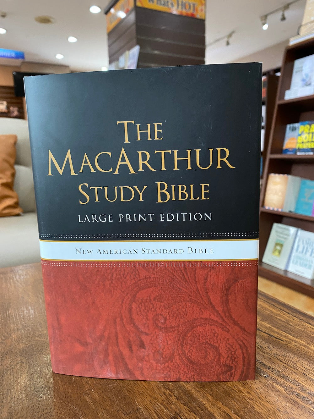 NASB MacArthur Study Bible Large Print Hardcover