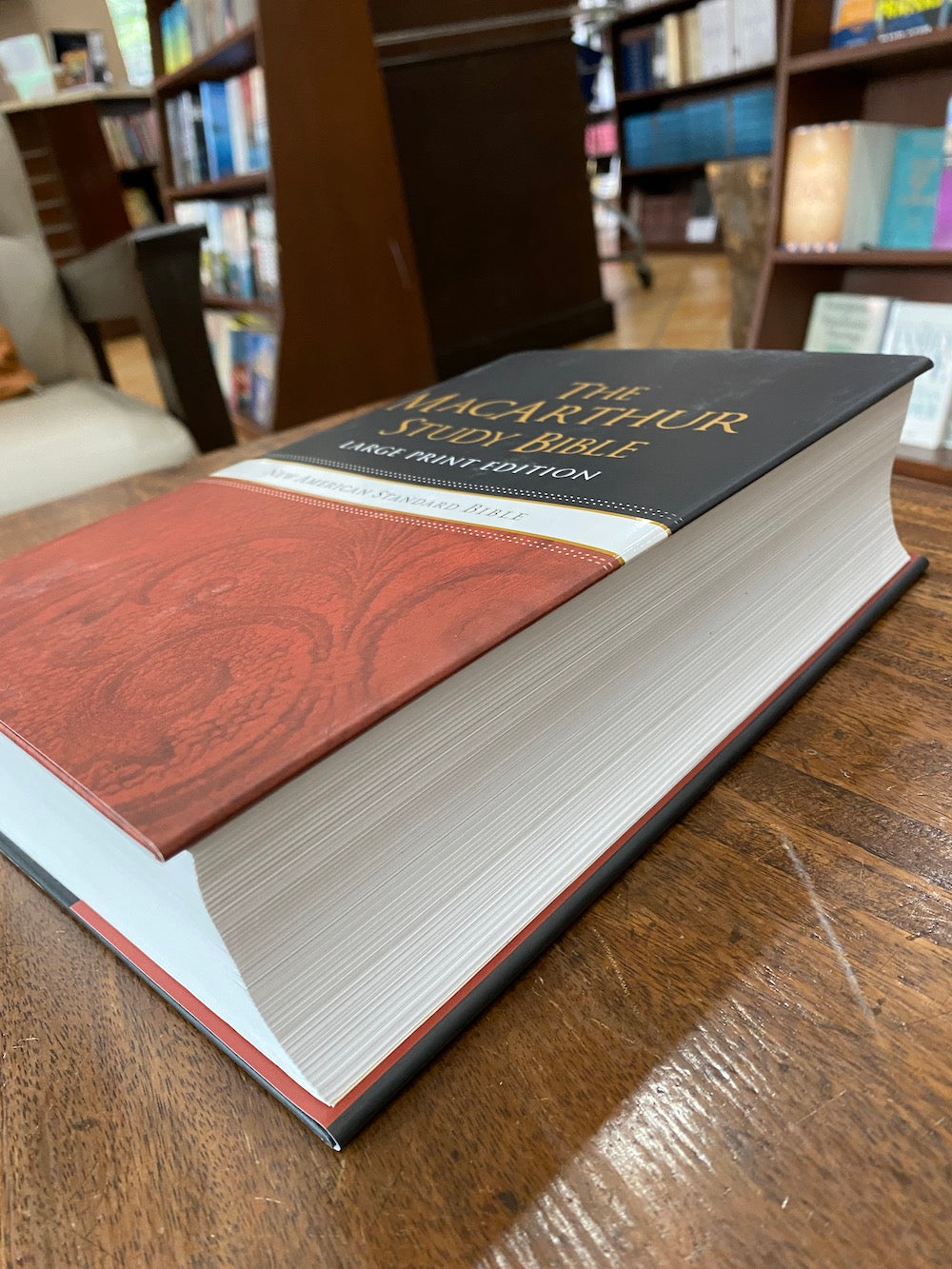 NASB MacArthur Study Bible Large Print Hardcover