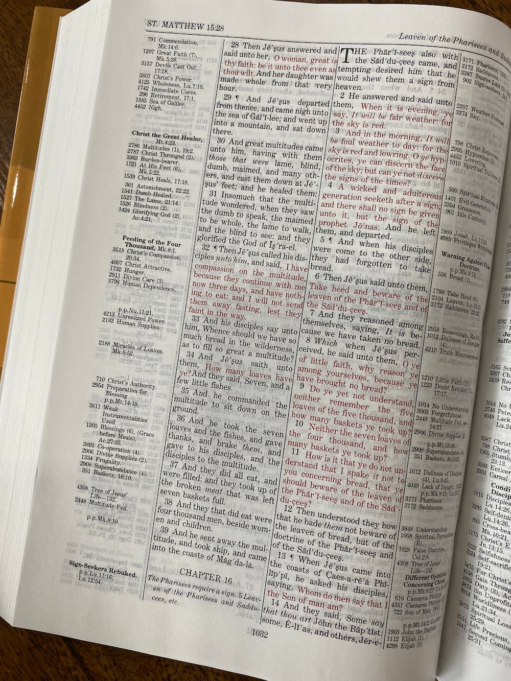 KJV Thompson Chain-Reference Bible, Hardcover