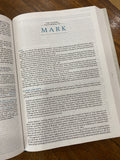 NKJV MacArthur Study Bible, Comfort Print--cloth over board, navy blue