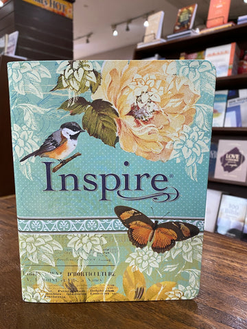 NLT Inspire Bible: The Bible for Creative Journaling (Imitation Leather)