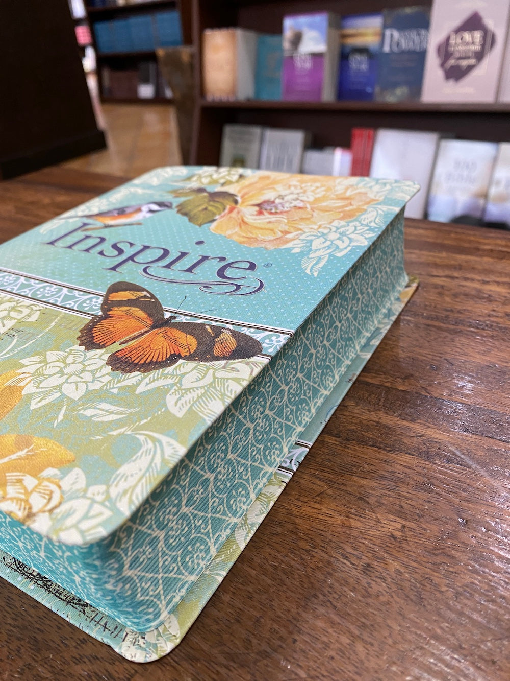 NLT Inspire Bible: The Bible for Creative Journaling (Imitation Leather)