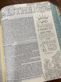 NLT Inspire Bible: The Bible for Creative Journaling (Imitation Leather)