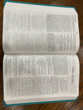 ESV Large Print Value Thinline Bible (TruTone, Turquoise, Emblem Design)