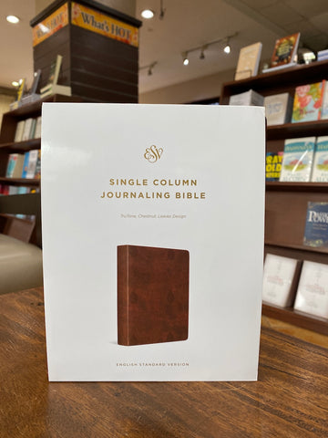 ESV Single Column Journaling Bible Brown