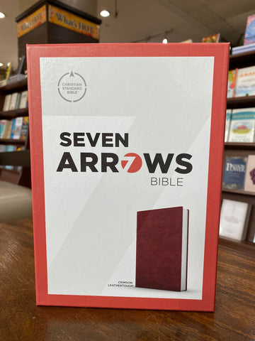 CSB Seven Arrows Bible, Crimson LeatherTouch: The How-to-Study Bible for Students Imitation Leather