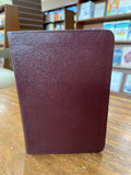 NLT Compact Gift Bible (Bonded Leather, Burgundy/Maroon)