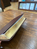 NLT Compact Gift Bible (Bonded Leather, Burgundy/Maroon)