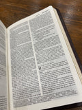 NLT Compact Gift Bible (Bonded Leather, Burgundy/Maroon)