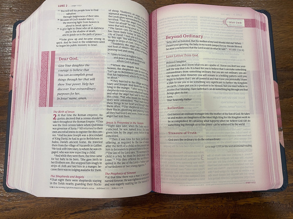 NLT THRIVE Devotional Bible for Women, hardcover