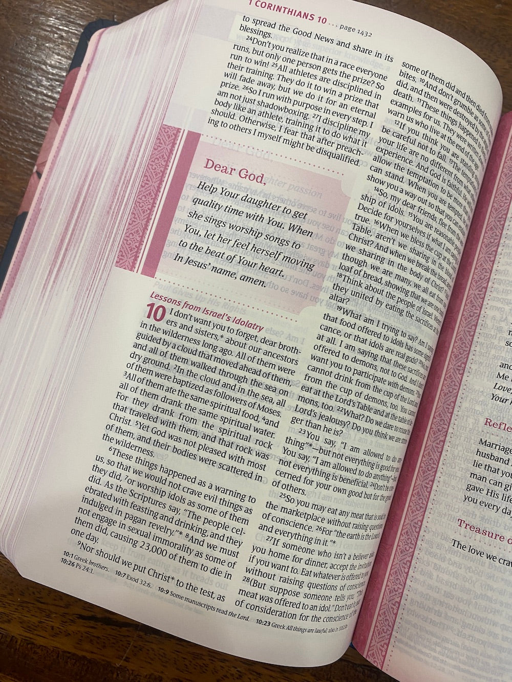 NLT THRIVE Devotional Bible for Women, hardcover