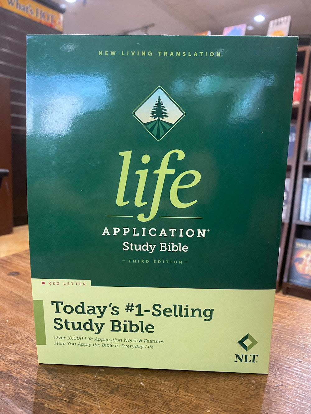 NLT Life Application Study Bible, Third Edition--hardcover, red letter