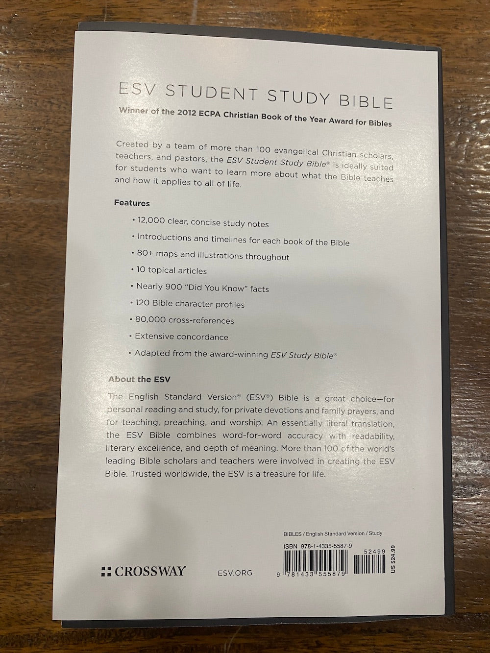 ESV Student Study Bible (Paperback)