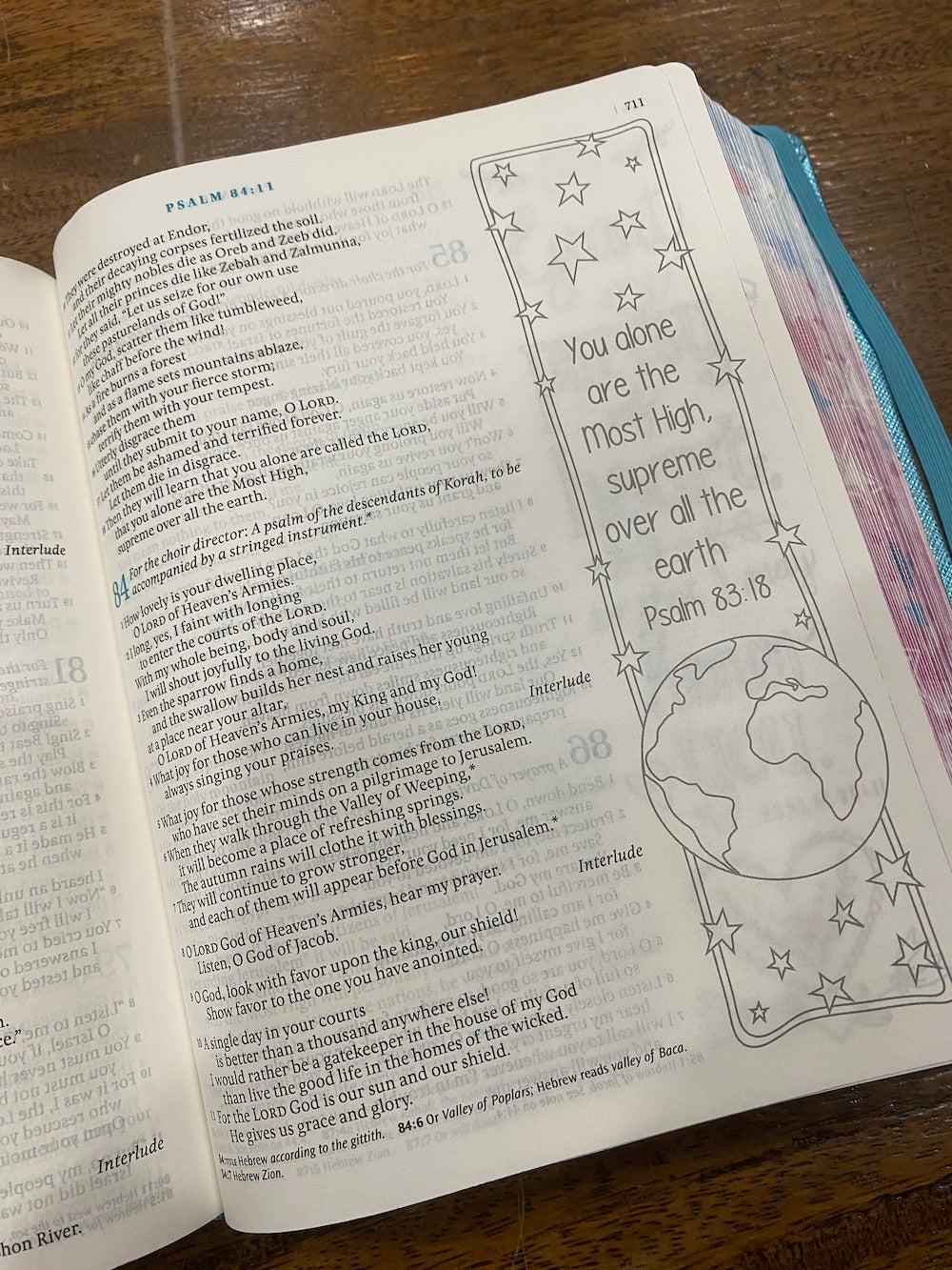 NLT Inspire Bible for Girls (Hardcover LeatherLike, Metallic Blue)