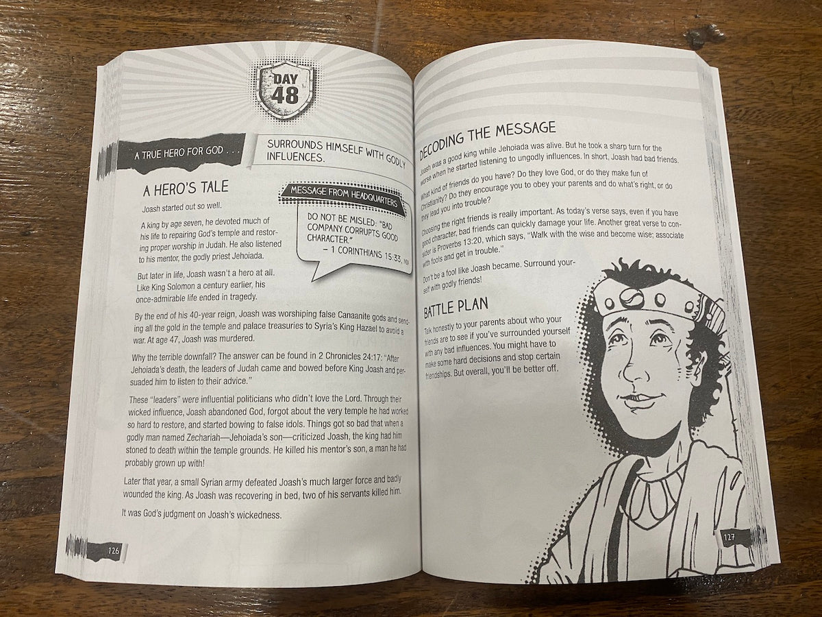 Heroes of the Bible Devotional: 90 Devotions to Help You Become a Hero of God!