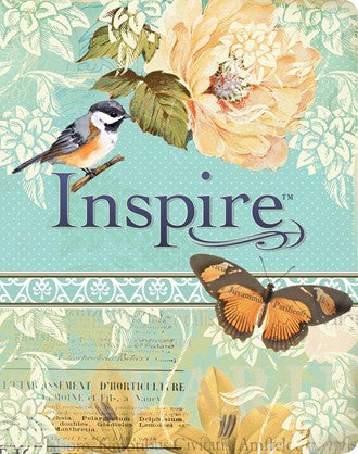 NLT Inspire Bible: The Bible for Creative Journaling (Imitation Leather)