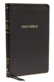 KJV Thinline Bible Standard Print Leathersoft Black Red Letter Edition Comfort Print