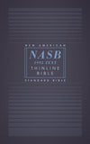 NASB Comfort Print Thinline Bible Softcover