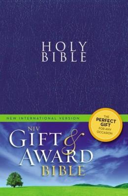NIV Gift & Award Bible (Softcover, Blue) [SALE ITEM]