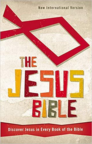 NIV The Jesus Bible, Hardcover: Discover Jesus in Every Book of the Bible (SALE ITEM)
