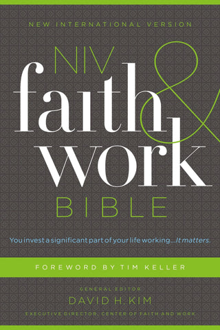 NIV Faith & Work Bible (Hardcover) (SALE ITEM)
