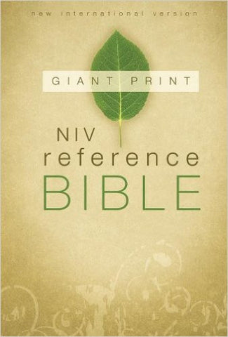 NIV Giant Print Reference Bible (Paperback)