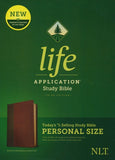 NLT Life Application Personal-Size Study Bible, Third Edition Brown/Tan
