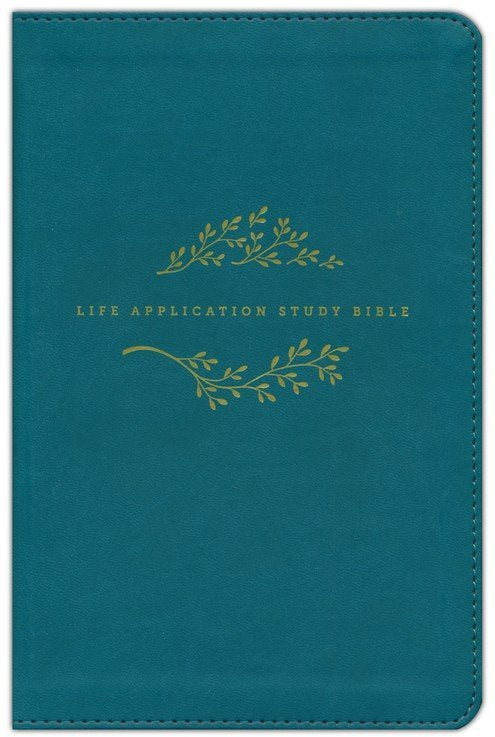 NLT Life Application Personal-Size Study Bible, Third Edition Teal Indexed