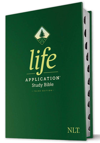 NLT Life Application Study Bible, Third Edition, Large Print (Hardcover, Red Letter, Indexed)