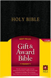 NLT Gift & Award Bible (Imitation Leather, Black)