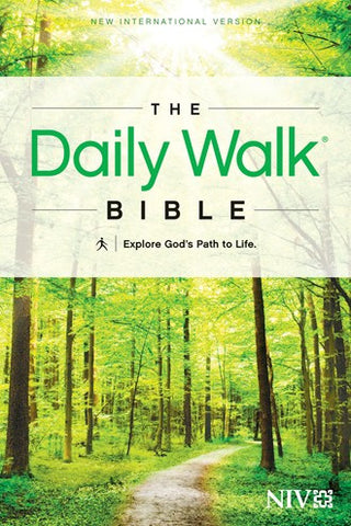 NIV The Daily Walk Bible (Paperback)