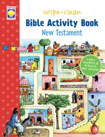 Wipe-Clean Bible Activity Book: New Testament